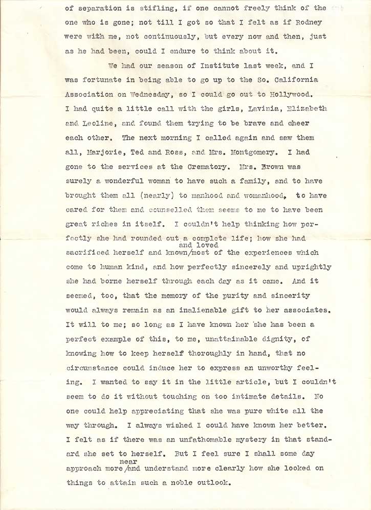 Letter from Susan Stokes pg2