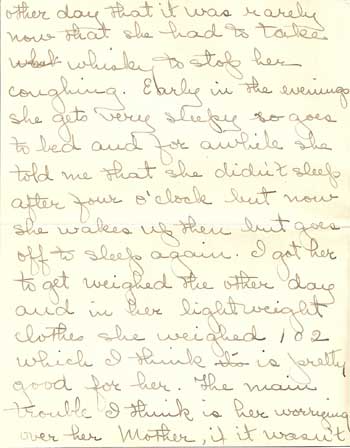 Letter from Dorothy Doty pg2