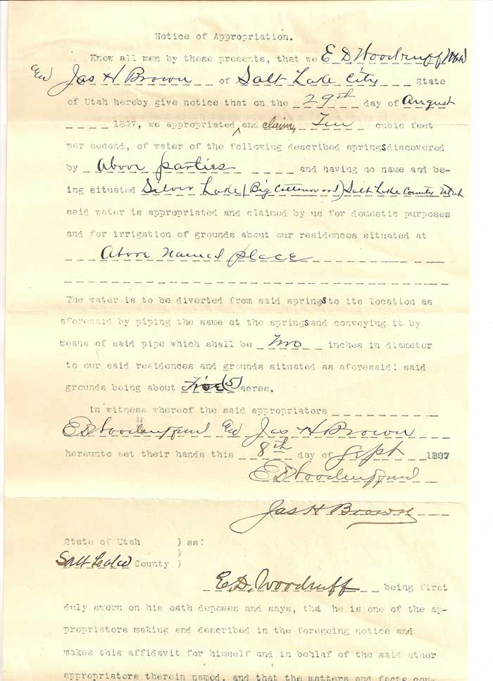 Notice of Appropriation pg2