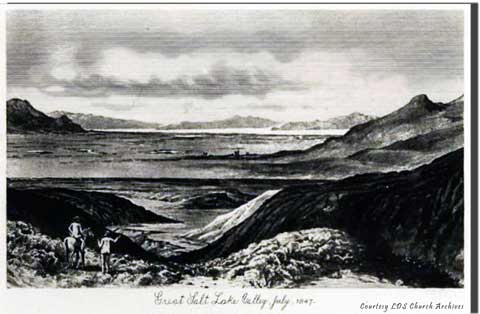 Great Salt Lake Valley 1847 Great Salt Lake Valley 1847