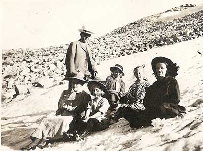 Snow in August Snow in August