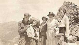 Group on Mountain Peak Group on Mountain Peak