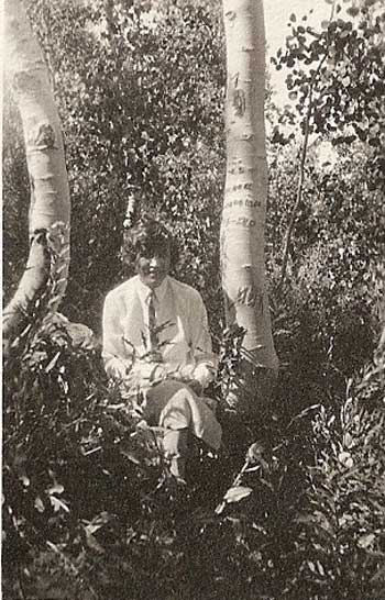 Lavinia on the Solitude Trail Lavinia on the Solitude Trail