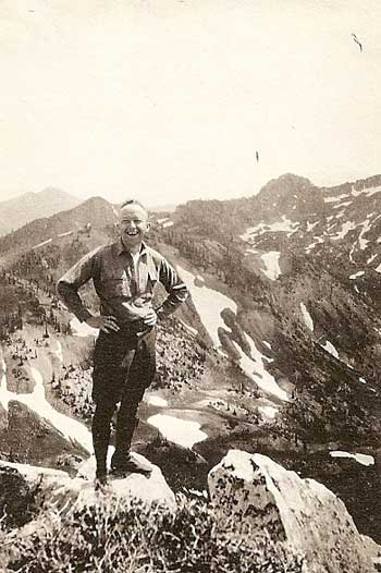 Ted on top of Wolverine Ted on top of Wolverine