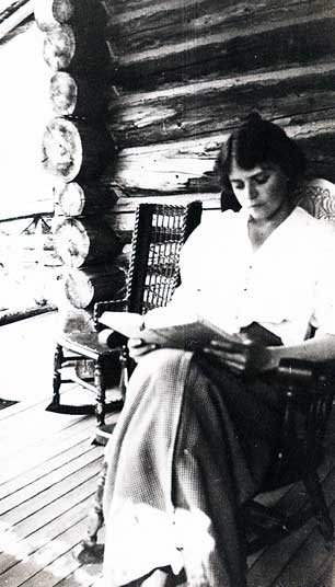 Reading on the Front Porch Reading on the Porch